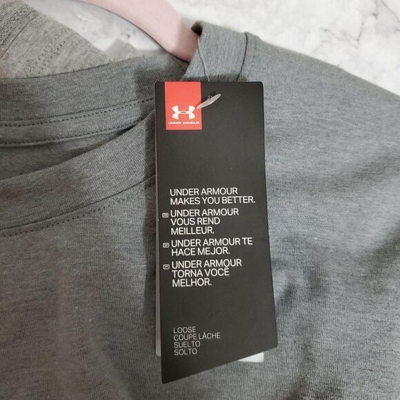 Under Armour Women's Lighter Longer Loose Fit Athleisure Athletic Gym Tee Sh… - Picture 6 of 8